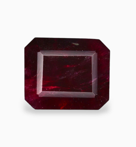 Natural ruby Stone 1.31 Carats Emerald Cut Shape 5.1x5.4mm