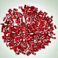 Natural Ruby Baguettes 3x1.5mm,4x2 mm, 5 X 2.5 mm  From Mozambique (Pigeon Blood)