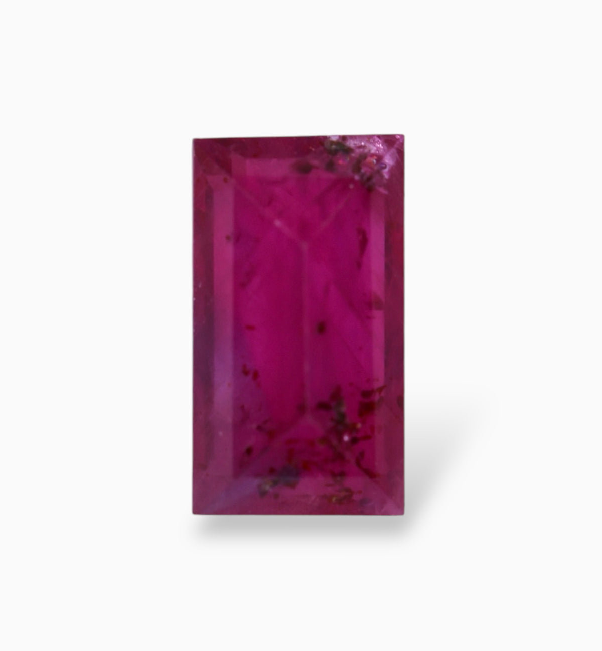 Natural Pink Ruby Gemstone 0.78 Carats Weight 6.5x4mm Size