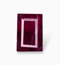 Natural ruby Stone 1.40 Carats Baguette Shape 7.3x5mm