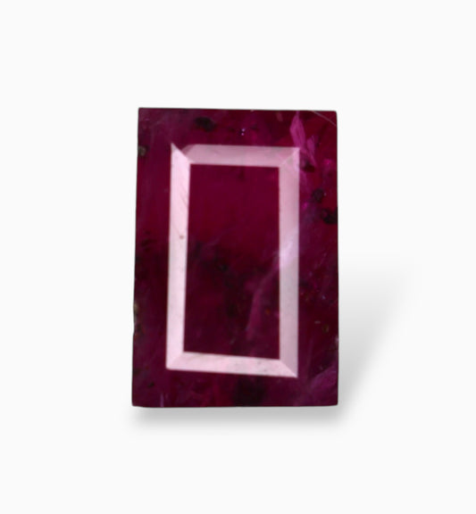 Natural ruby Stone 1.40 Carats Baguette Shape 7.3x5mm