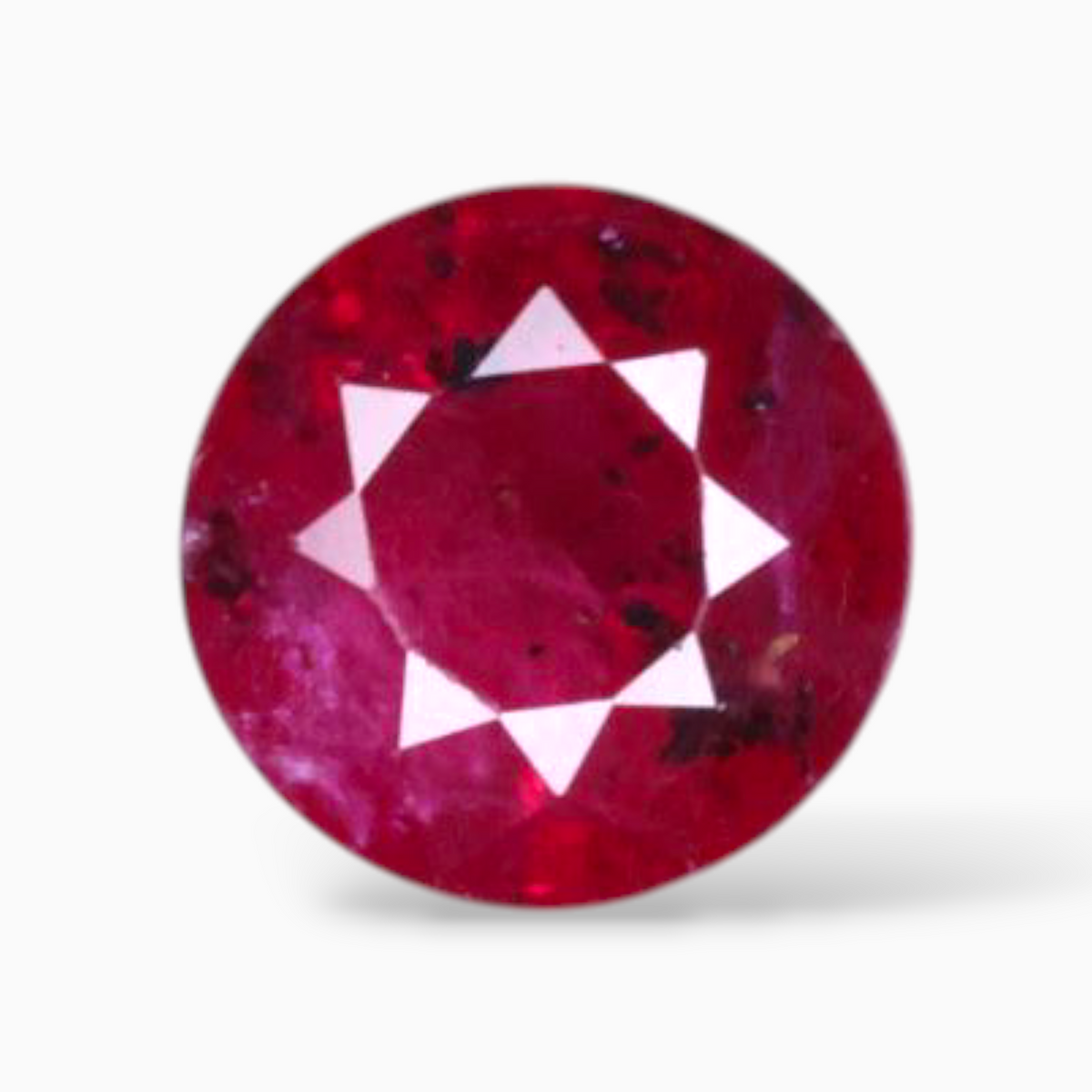 Ruby For Sale In Round Shape 1.41 Carats 6mm Size
