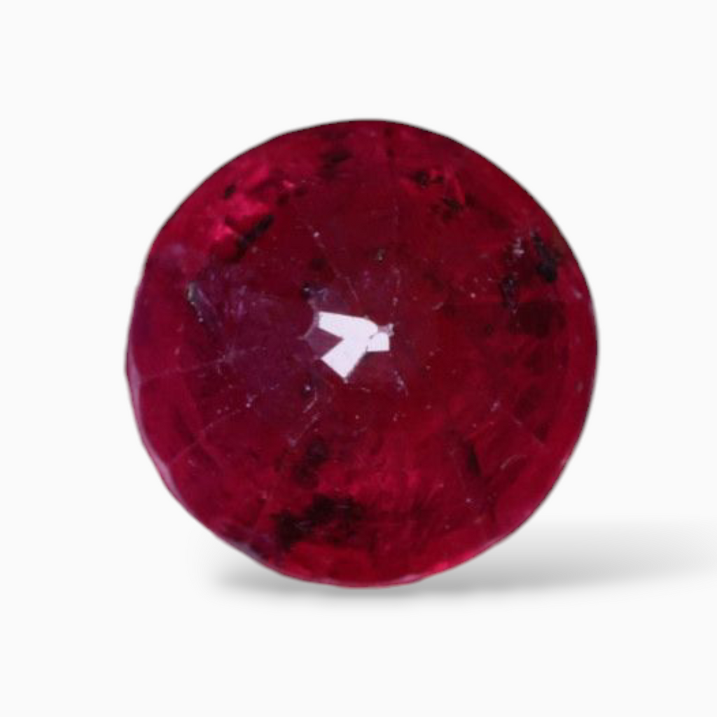 Ruby For Sale In Round Shape 1.41 Carats 6mm Size