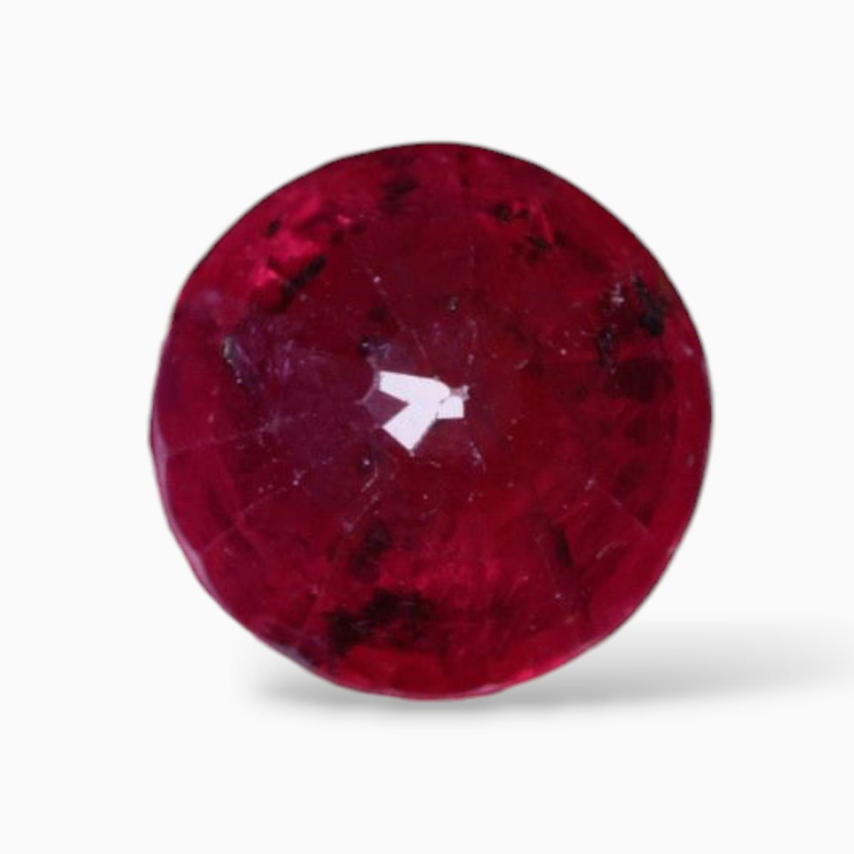 Ruby For Sale In Round Shape 1.41 Carats 6mm Size