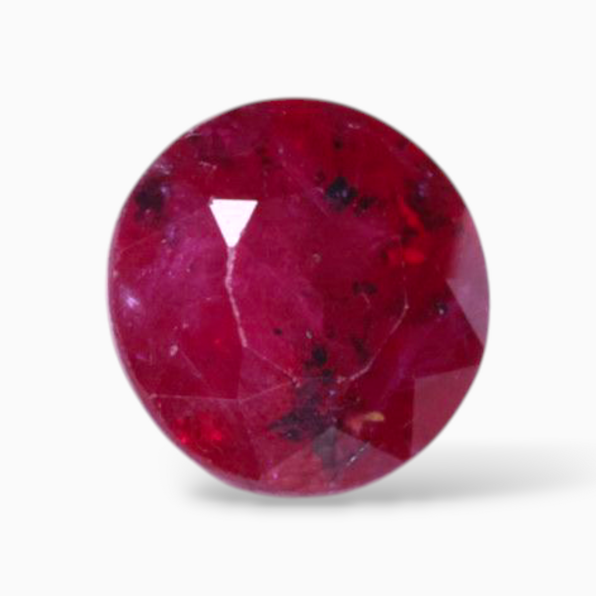 Ruby For Sale In Round Shape 1.41 Carats 6mm Size