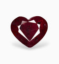 Natural ruby Stone 2.42 Carats Heart Shape 8.5x7.2mm