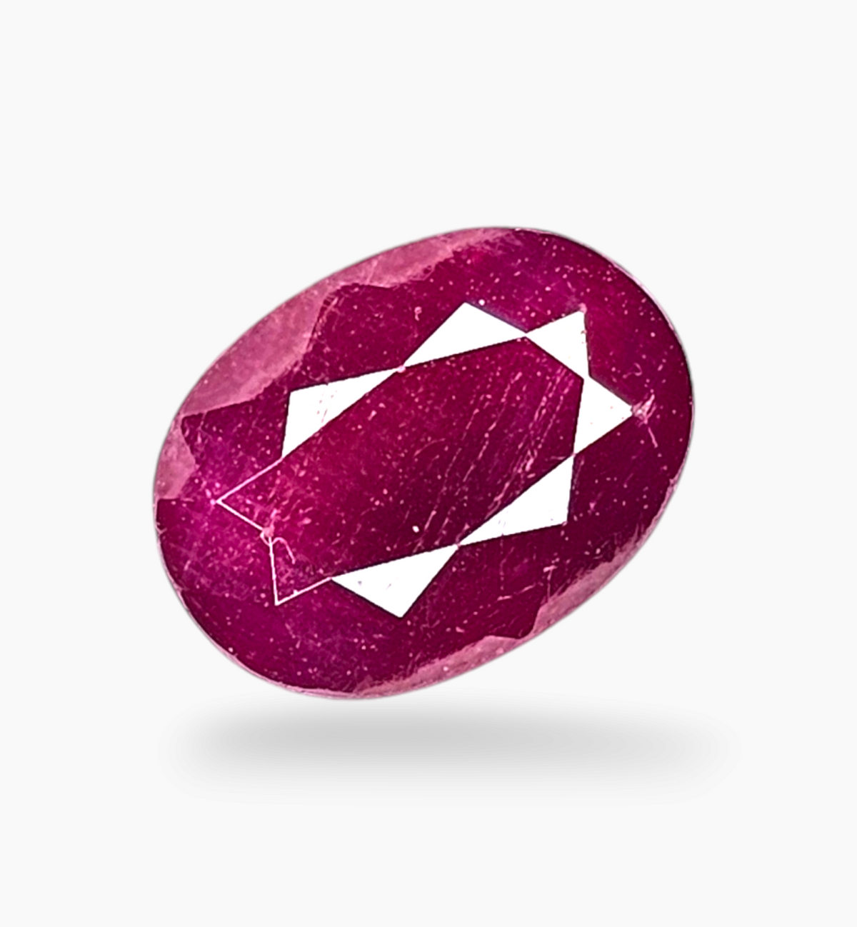 Natural Ruby Stone 2.62 Carats Oval Shape Mozambique Origin Size 9.5x7mm