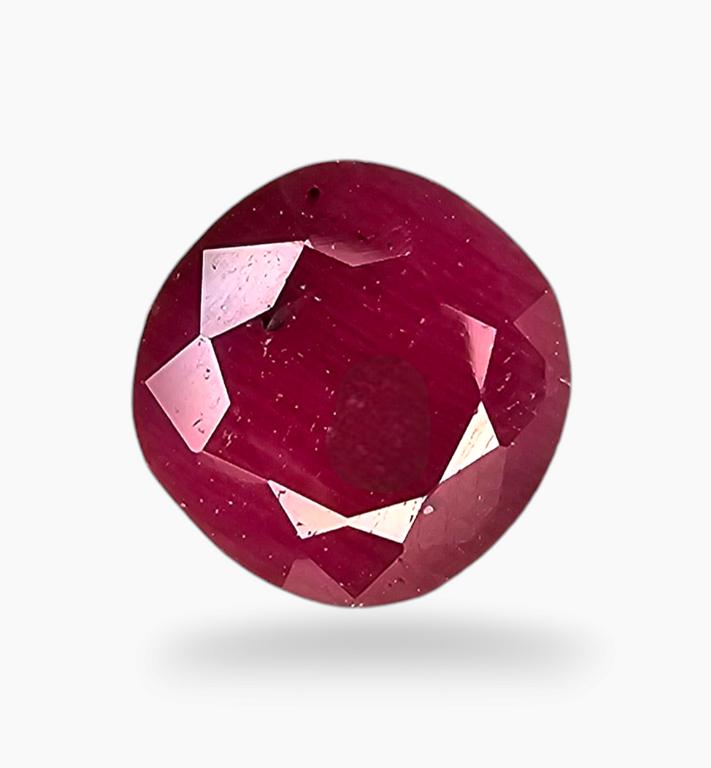 Natural Ruby Stone 5.35 Carats Oval Shape Mozambique Origin Size 9.7x9.5mm