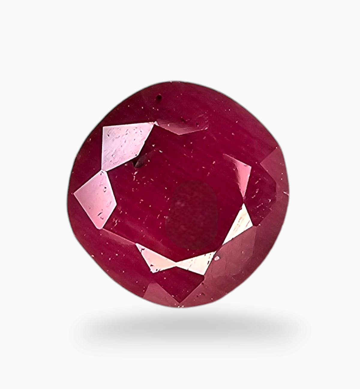 Natural Ruby Stone 5.35 Carats Oval Shape Mozambique Origin Size 9.7x9.5mm