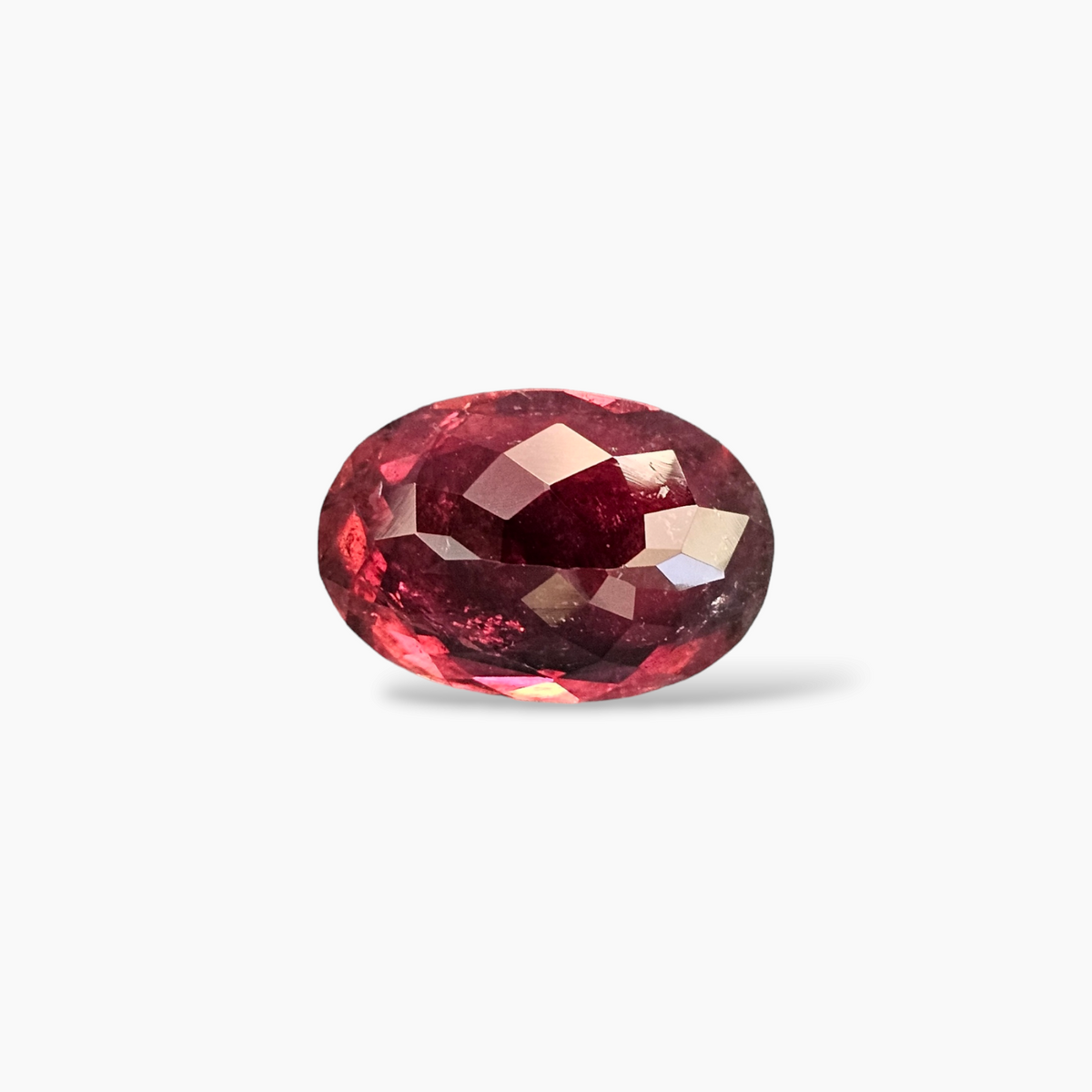 Ruby Precious Stone in Oval Cut 15.86 Carats Weight from Africa