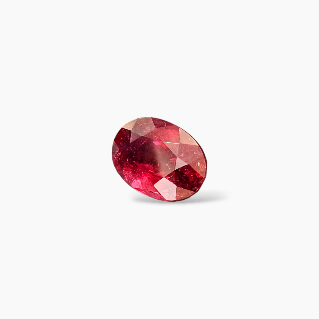 Ruby Precious Stone in Oval Cut 15.86 Carats Weight from Africa