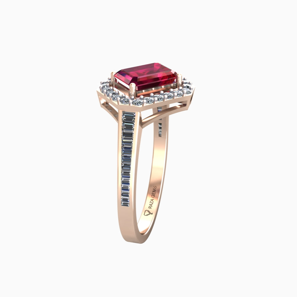 Ruby Ring 18K Rose Gold | Lawahiz