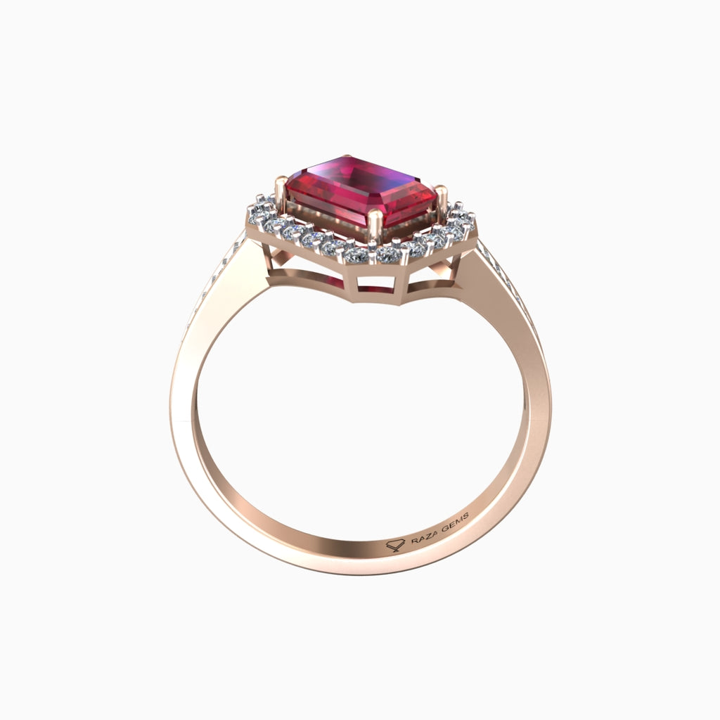 Ruby Ring 18K Rose Gold | Lawahiz