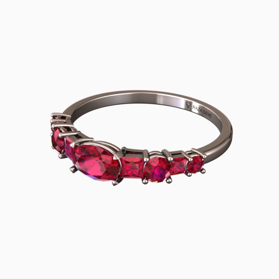 Ruby Ring Silver 925 | Mariam