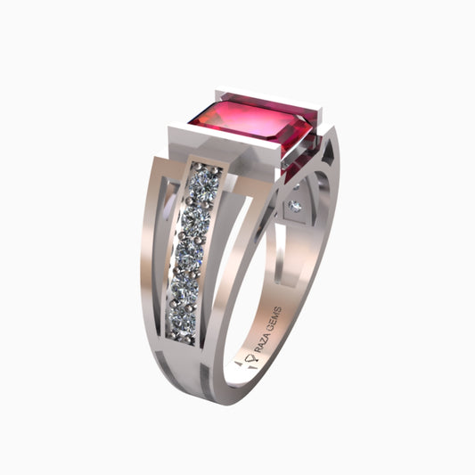 Ruby Ring Silver 925 | Naila