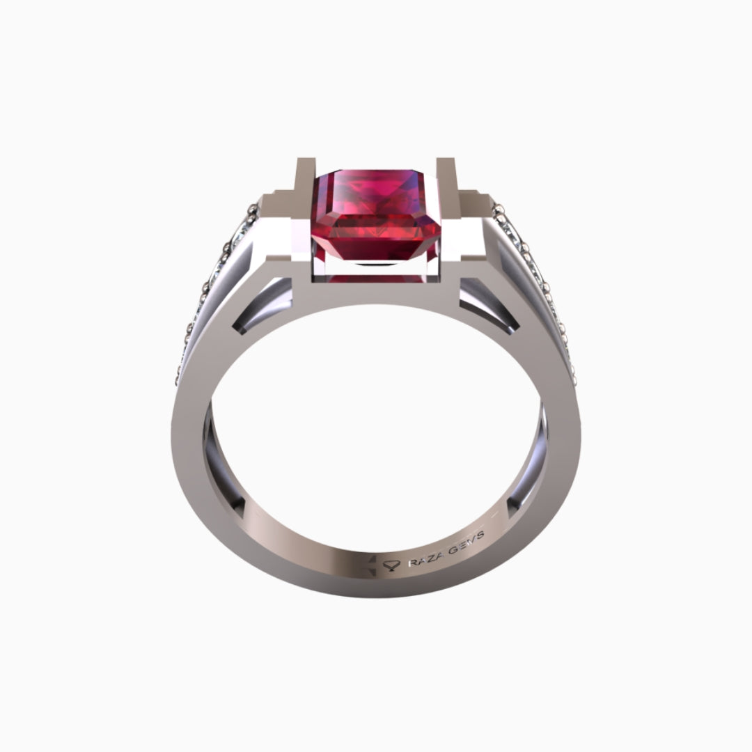 Ruby Ring Silver 925 | Naila