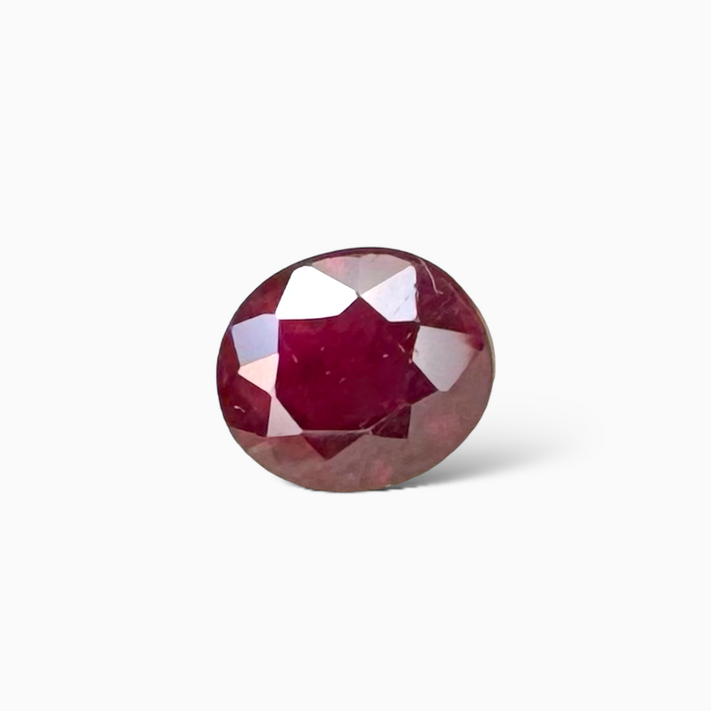 Ruby Gemstone Natural in 1.21 Carats from Mozambique Origin
