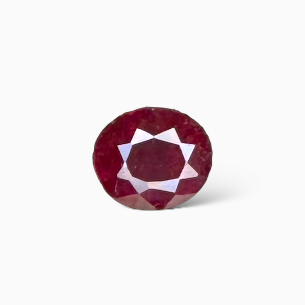 Ruby Gemstone Natural in 1.21 Carats from Mozambique Origin