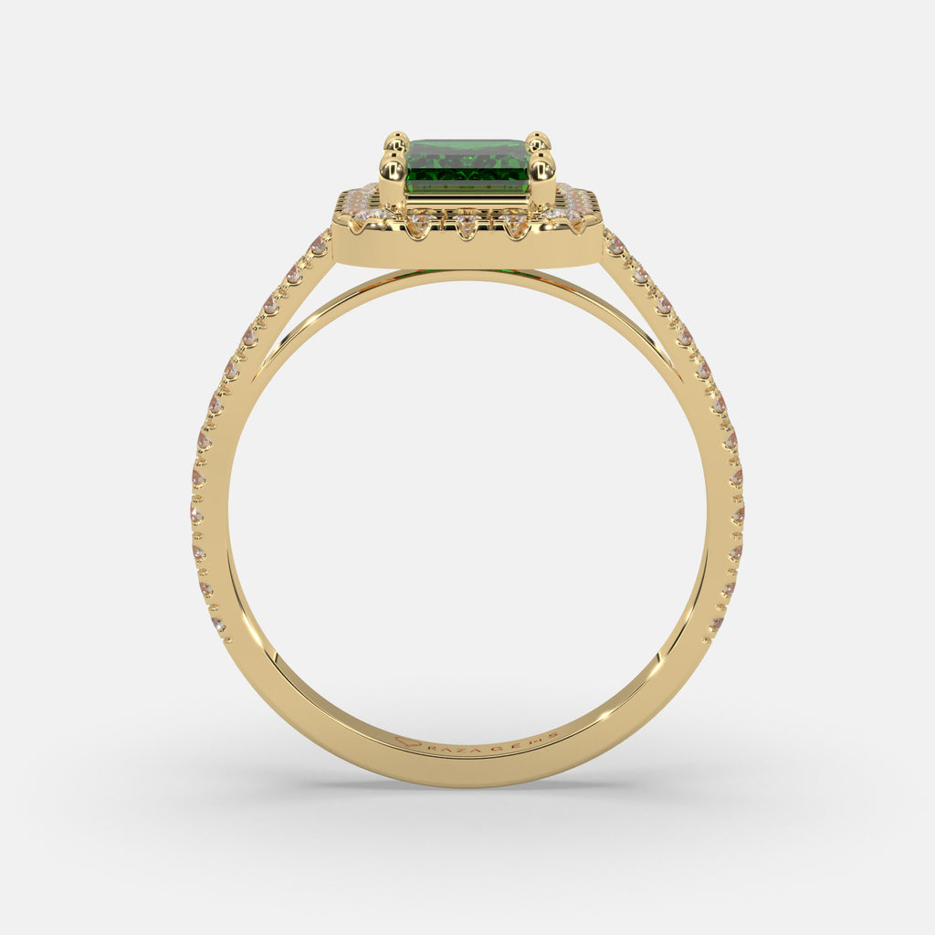 Ruqayyah Emerald Ring 18k Yellow Gold