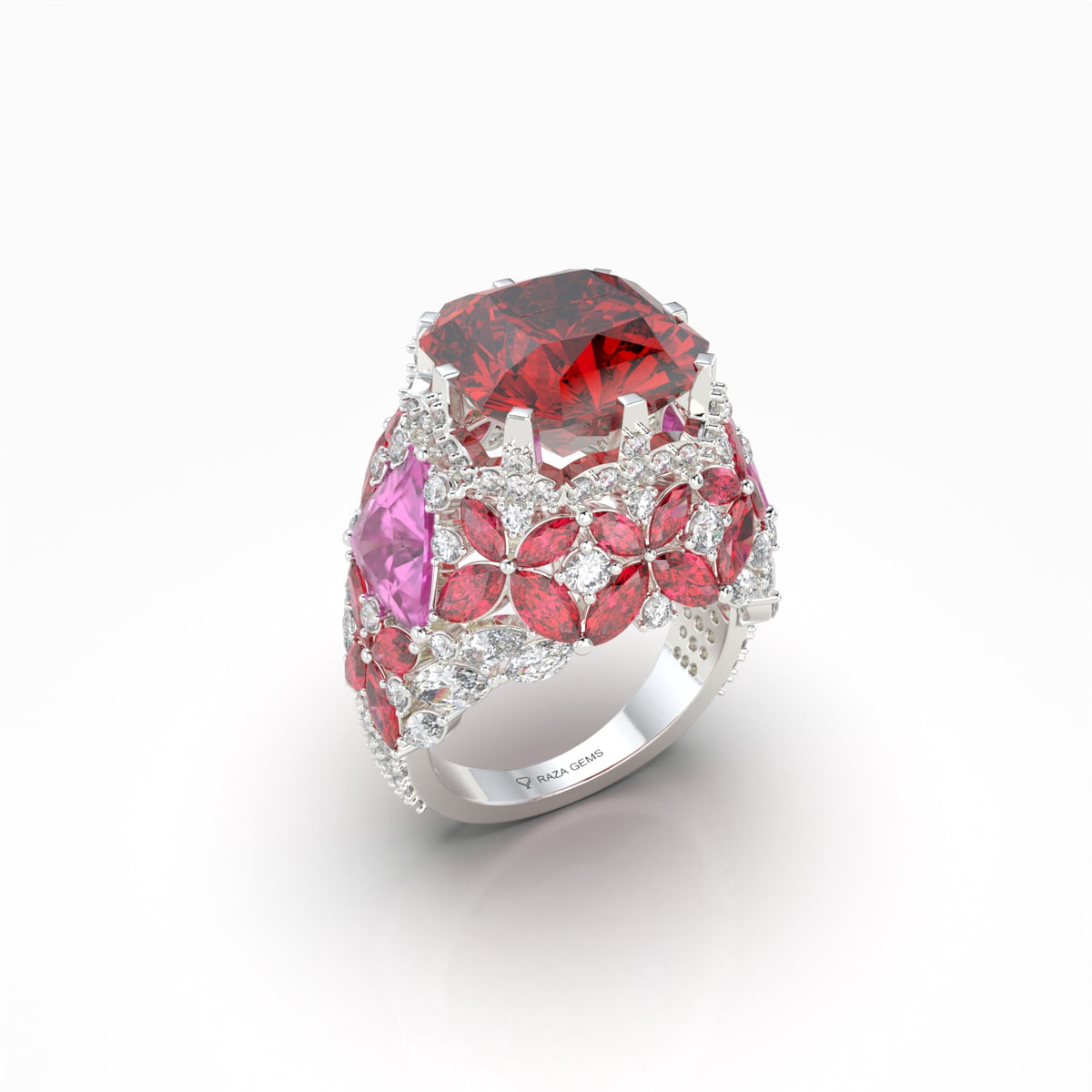 Natural Ruby Ring for Women - Arina