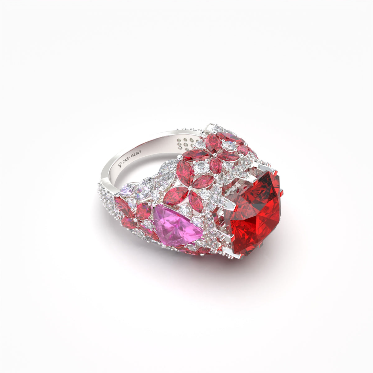 Natural Ruby Ring for Women - Arina