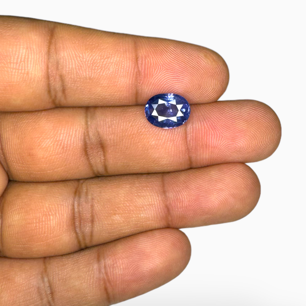 Sapphire Stone 3.63 ct Oval 10.46 x 7.99 x 4.77 mm from Srilanka