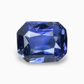 Natural Blue Sapphire Stone 2.54 Carats Emerald Cut 8.5 x 6.9 mm