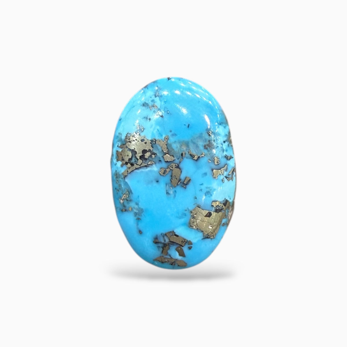Shajri Feroza Stone (Turquoise) 23.32 Carats 24x16.5 mm from Iran