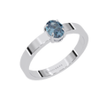 Aquamarine Ring Arshia Silver
