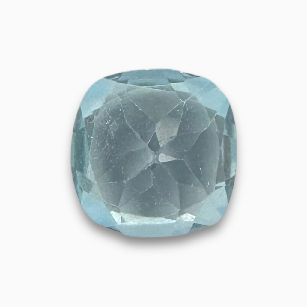 Buy Natural Sky Blue Topaz Stone 1.63 Carats Cushion Shape Size 7X7mm