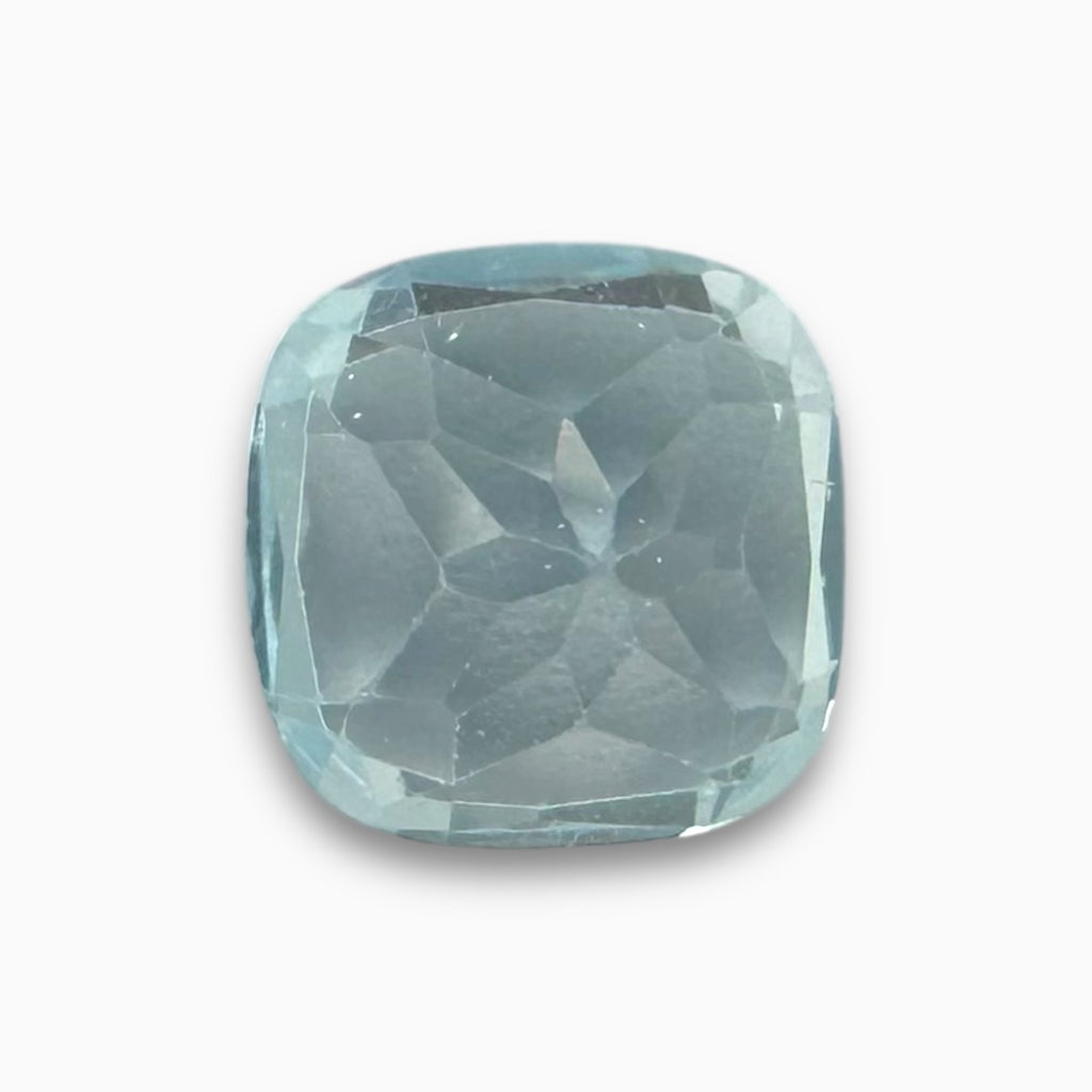 Buy Sky Blue Topaz Stone 1.97 Carats Cushion Shape Size 7X7mm