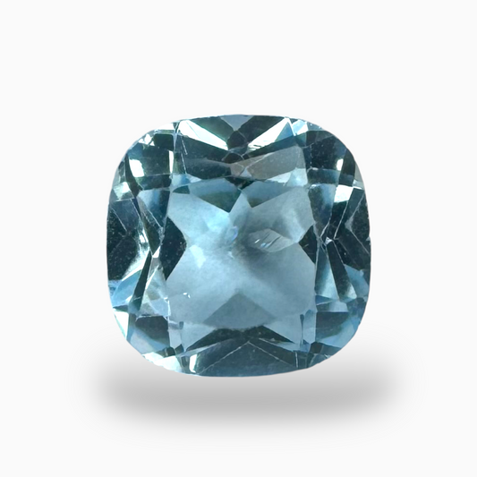 Buy Natural Sky Blue Topaz Stone 1.78 Carats Cushion Shape Size 7mm