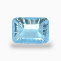 Buy Light Sky Blue Topaz 6.25 Carats Emerald Cut Shape Size 14X10mm Laser Cut
