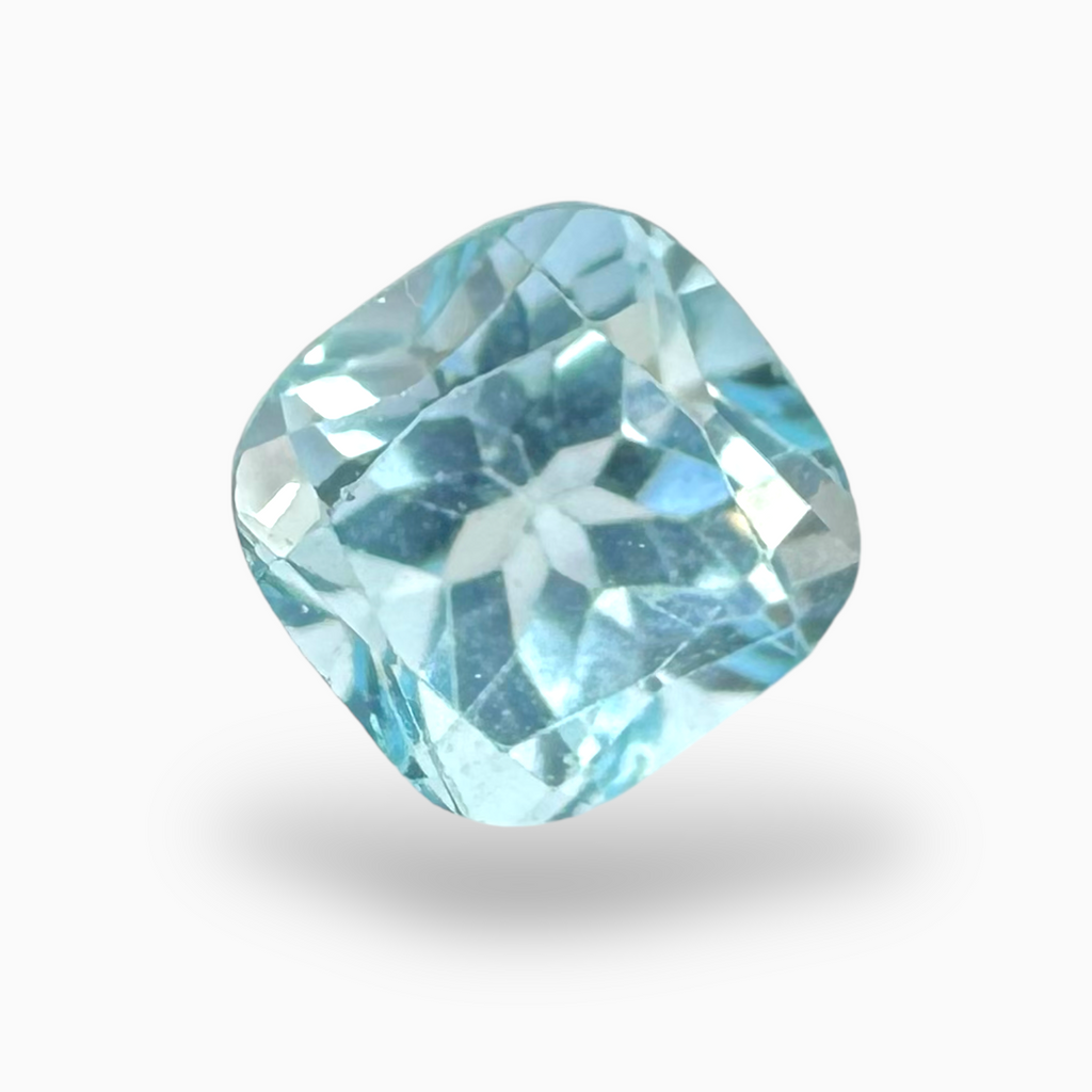 Buy Sky Blue Topaz Stone 1.35 Carats Cushion Shape Size 6mm