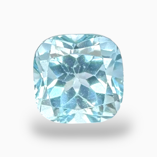 Buy Sky Blue Topaz Stone 1.35 Carats Cushion Shape Size 6mm