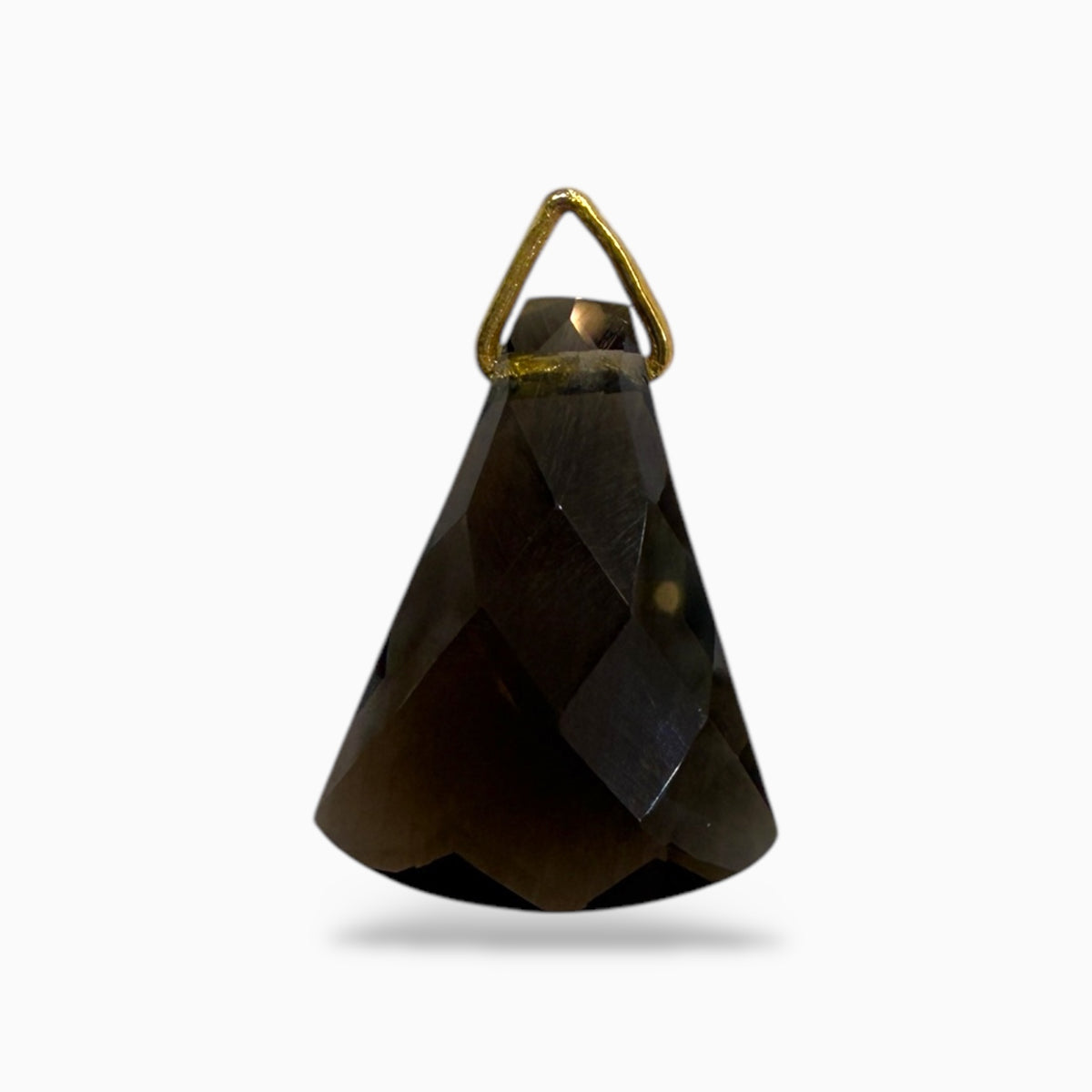 Smoky Topaz Briolette Stone For Jewellery From 1 - 10 Carats