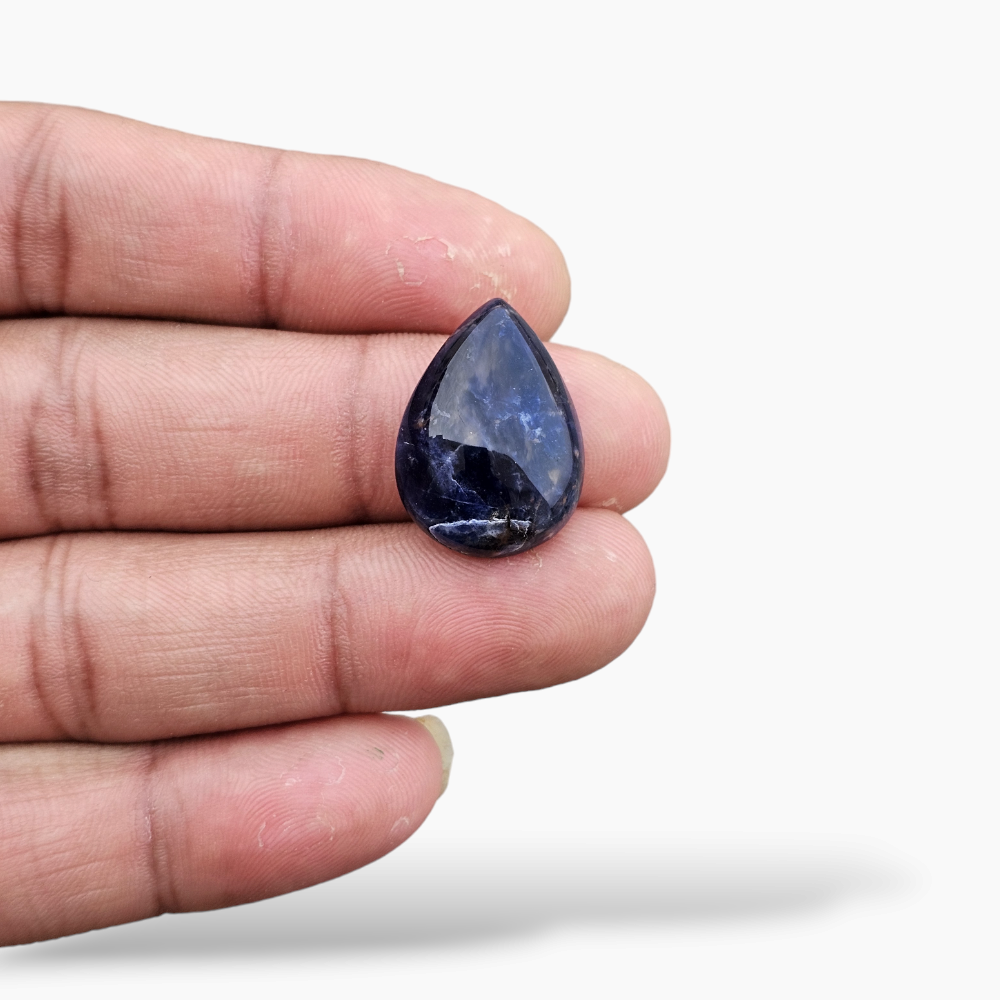Sodalite Gemstone in 13.95 Carats with 16.5 by 22 MM From Africa