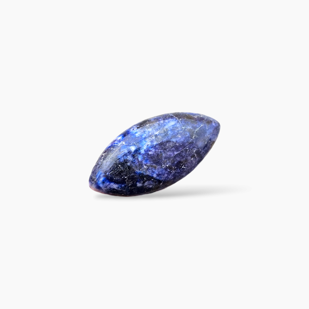 Sodalite Gemstone in 26.91 Carats with 32 by 16.4 mm in Size