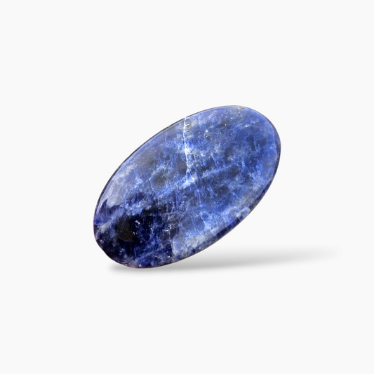 Sodalite Stone 37.09 Carats Oval Cut in 41 by 24 MM Size