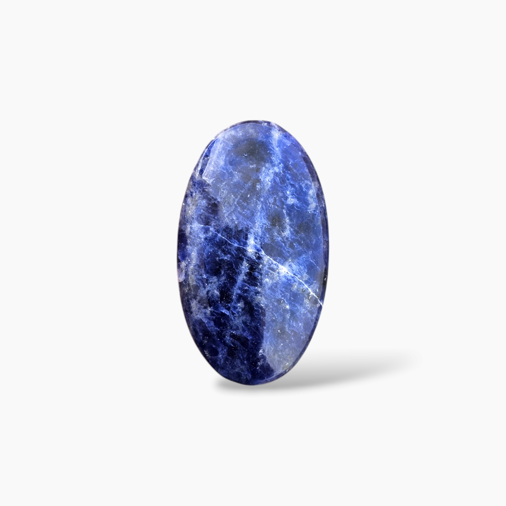 Sodalite Stone 37.09 Carats Oval Cut in 41 by 24 MM Size
