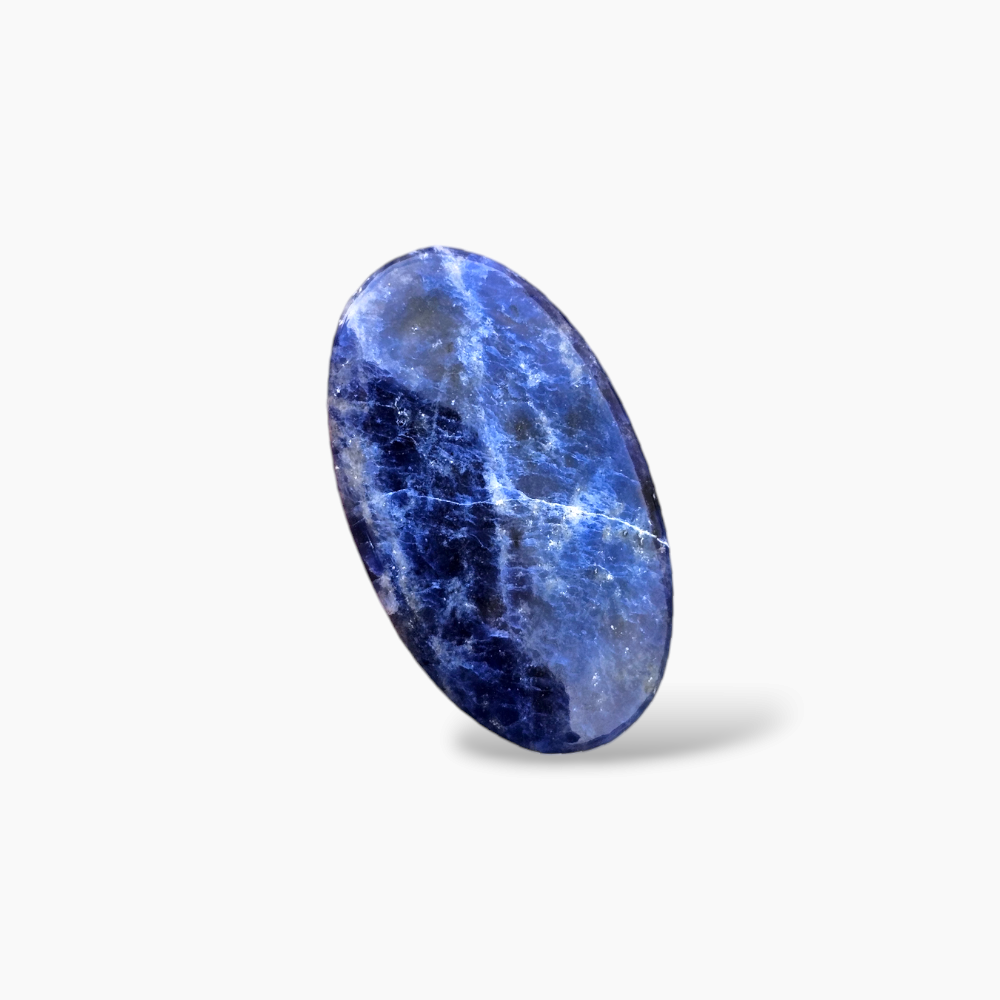 Sodalite Stone 37.09 Carats Oval Cut in 41 by 24 MM Size
