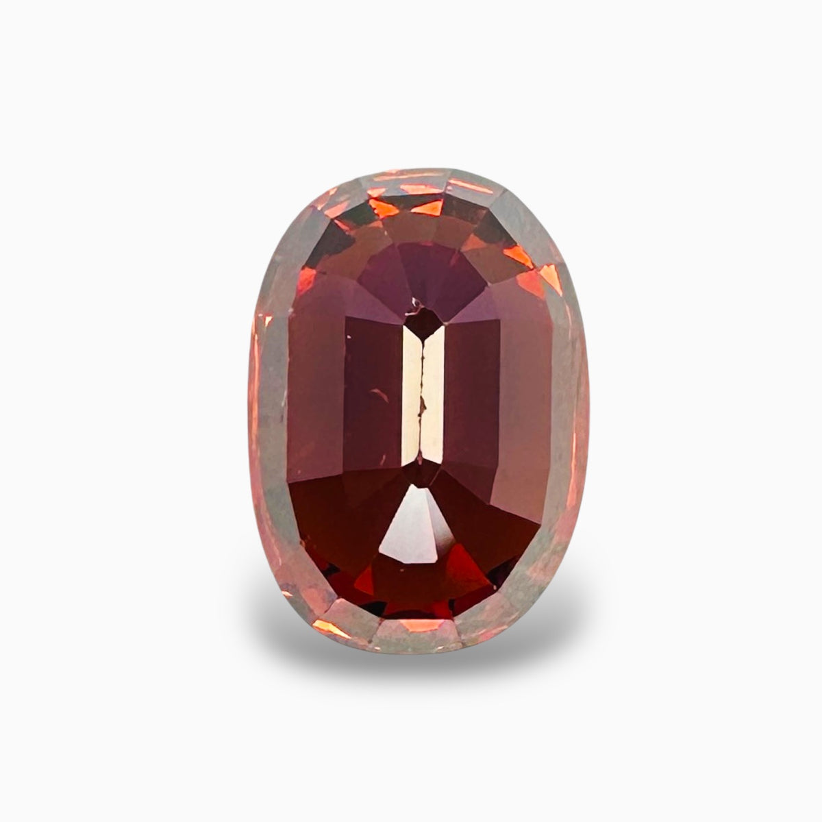 Natural Spessartite Garnet Stone 5.06 Carats Oval Shape Size 7.5X10.7mm