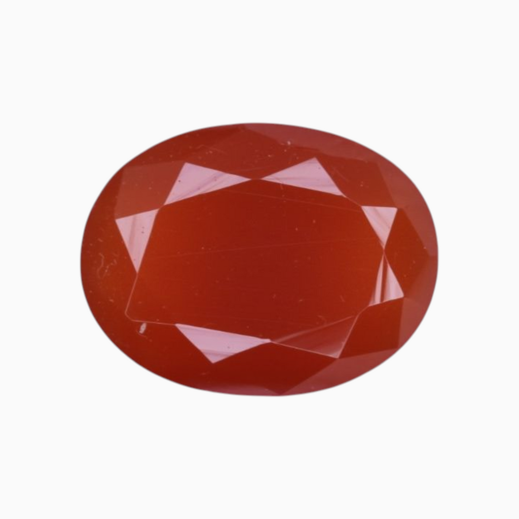 Natural Agate Aqeeq Stone 9.19 Carats Oval Cut Shape ( 18x13 mm )