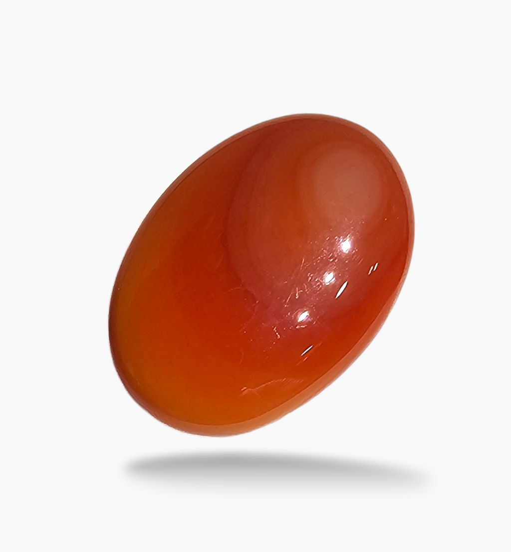 Superior Agate Stone (Aqeeq) Fancy Cut 11.32 Carats 18x13mm
