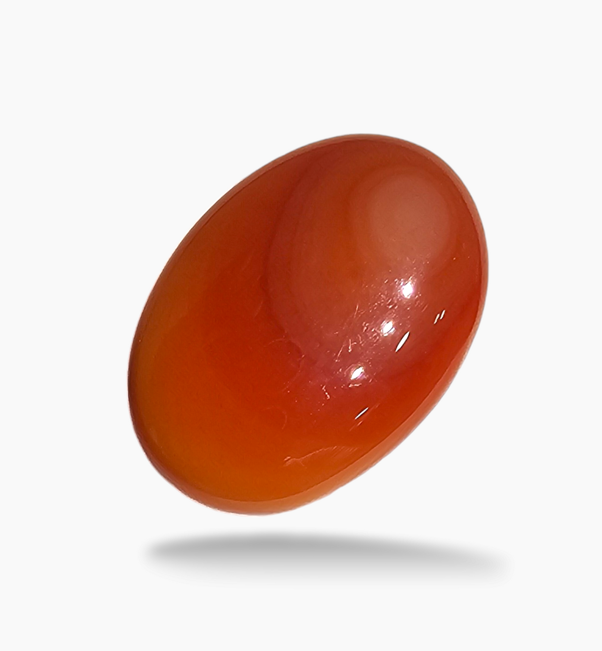 Superior Agate Stone (Aqeeq) Fancy Cut 11.32 Carats 18x13mm