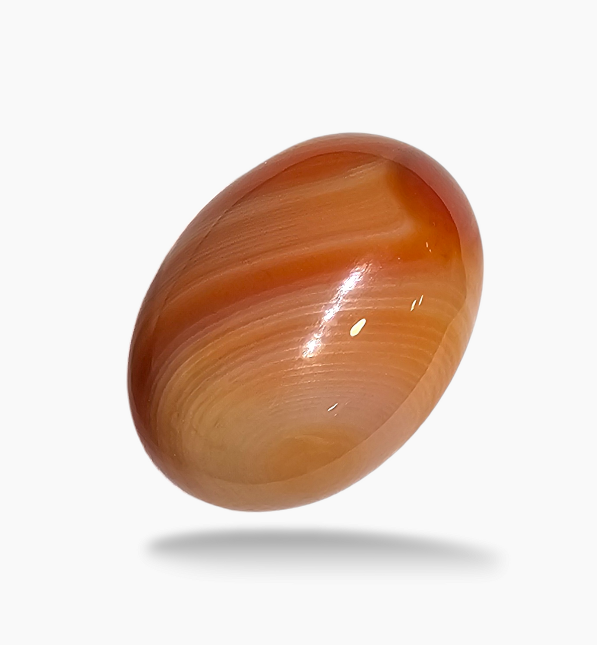 Superior Agate Stone (Aqeeq) Fancy Cut 14.50 Carats 19.2x14.3mm
