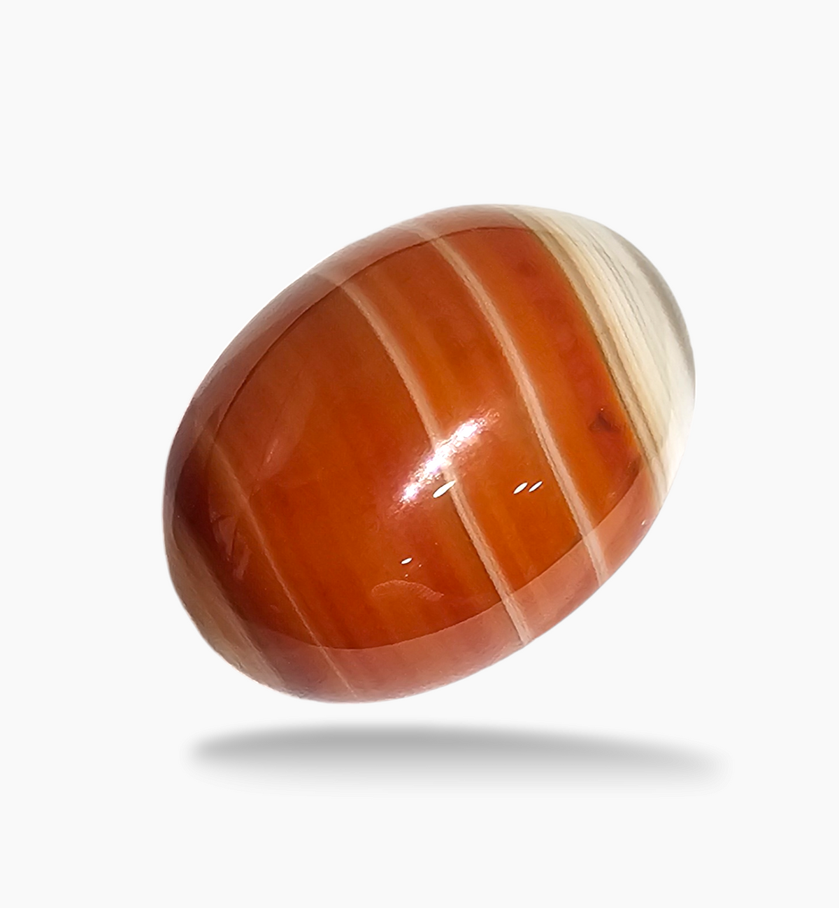 Superior Agate Stone (Aqeeq) Oval Cabochon 15.97 Carats 19x14mm