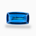 Swiss Blue Topaz Cushion Shape 64.70 Carats Stone Size 32X19mm