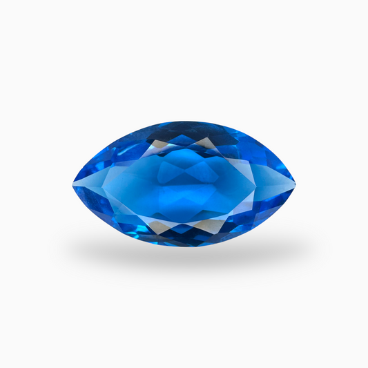 Swiss Blue Topaz Marquise Shape 24.54 Carats Stone Size 27X15mm