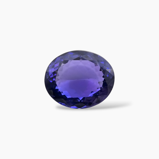 Tanzanian Natural Tanzanite Stone in Oval Cut with 7.32 Carats for Sale